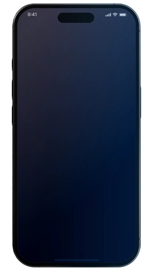 Interfaccia di trading mobile di Synor Quantel